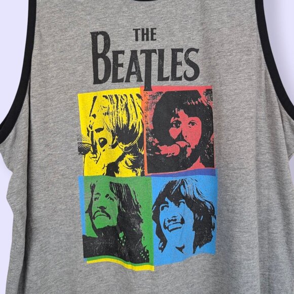 (2/$20) The Beatles Colourful Tank Top - Picture 2 of 6